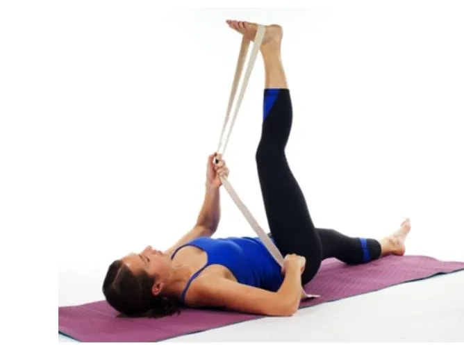 A Yoga Set (Belt   Anti Slip Socks)