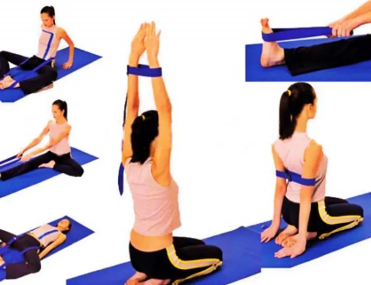 A Yoga Set (Belt   Anti Slip Socks)