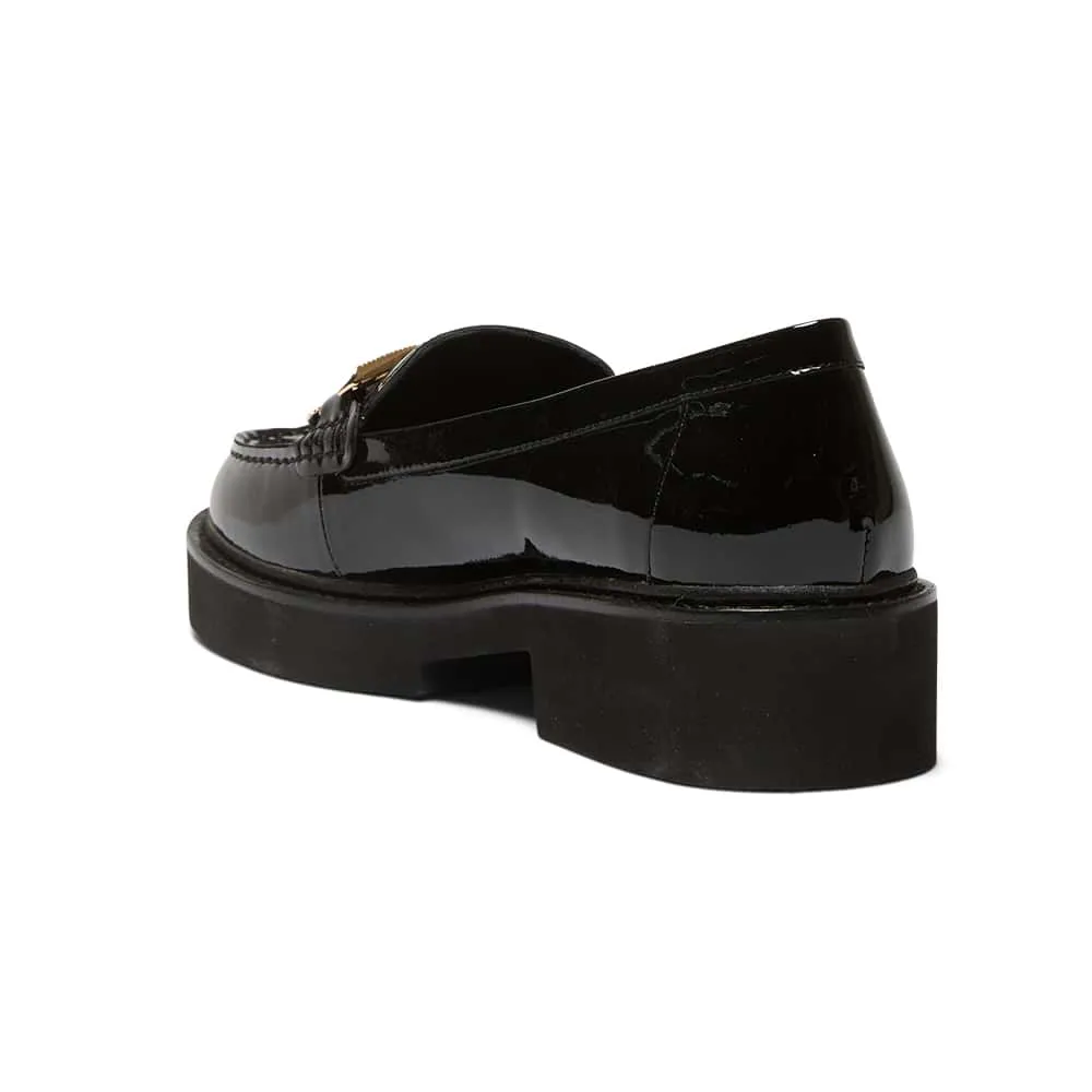 Admire Loafer in Black Patent