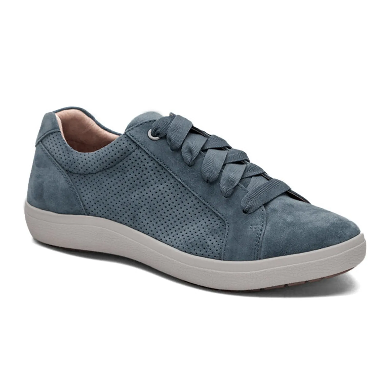 Aetrex Courtney Lace Up Sneaker (Women) - Blue