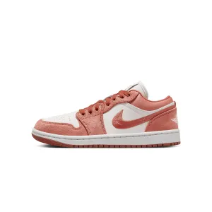 Air Jordan 1 Womens Low SE Shoes 'Orange/Sail'