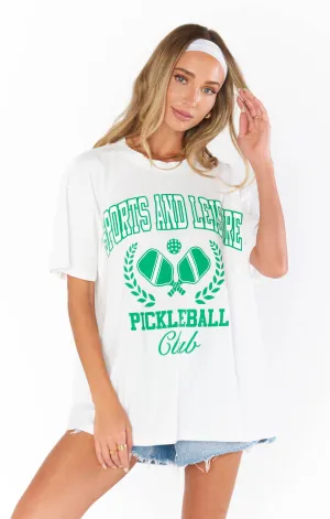 Airport Tee ~ Pickleball Graphic