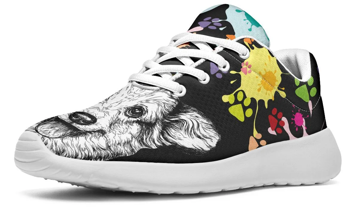 Artsy Corgi Sneakers