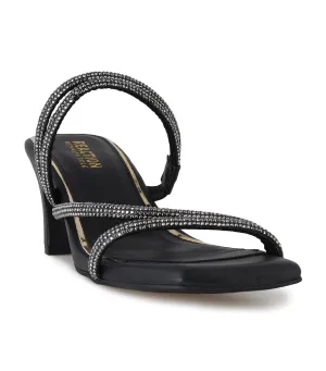 Ava Square Jewel Black