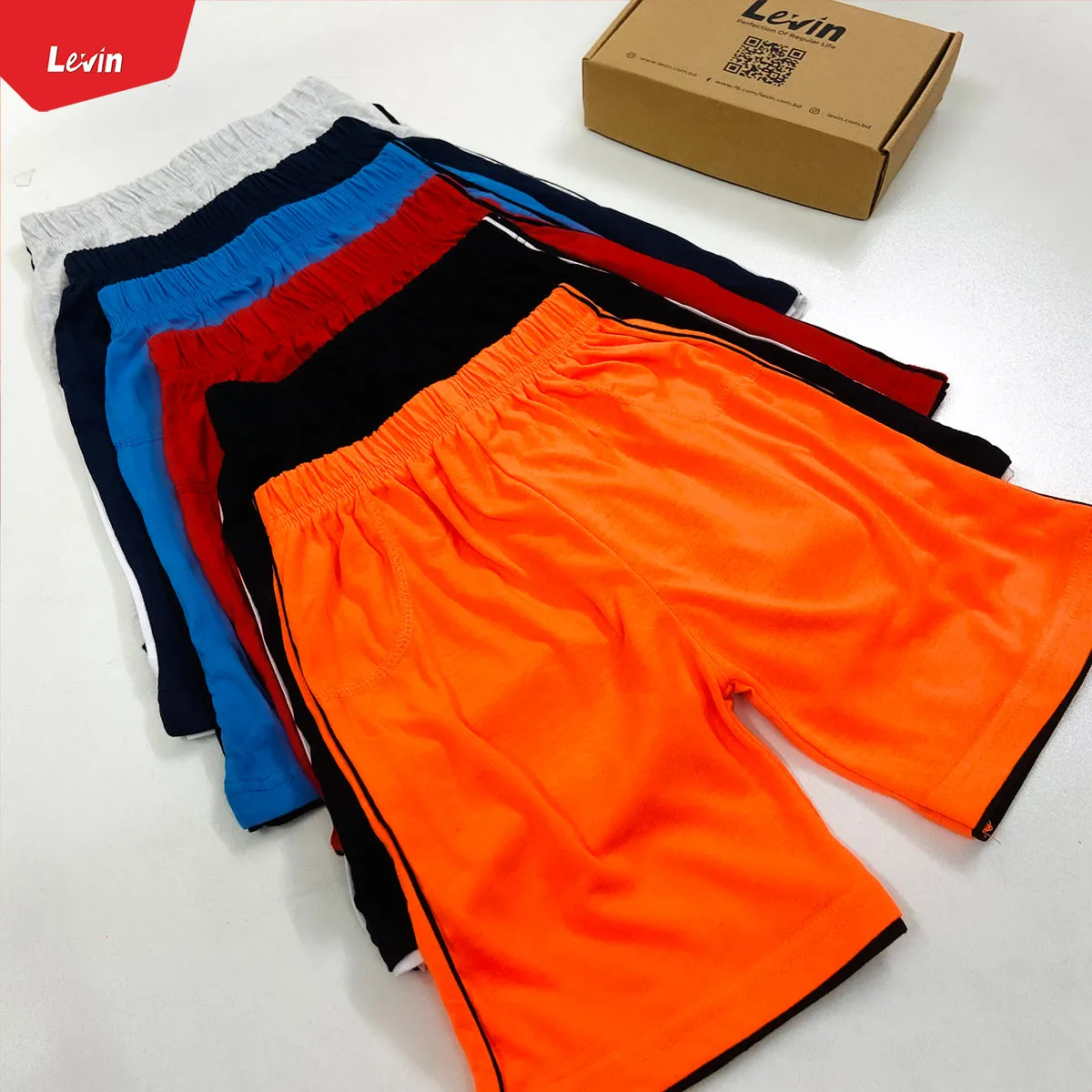 Boys Casual Lightweight Cotton Shorts