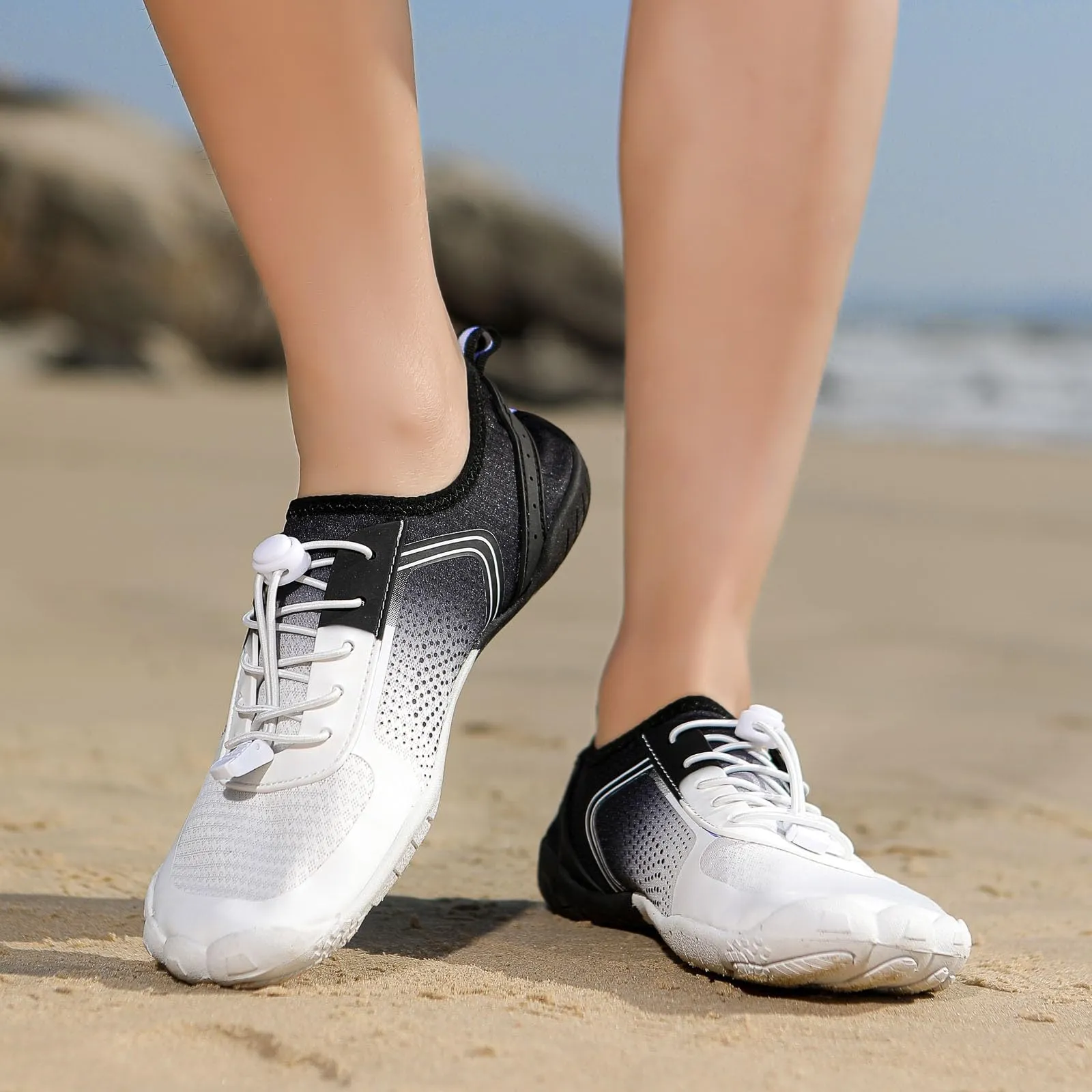 Breathable Mesh Sneakers, Lightweight Non-slip Barefoot Shoes