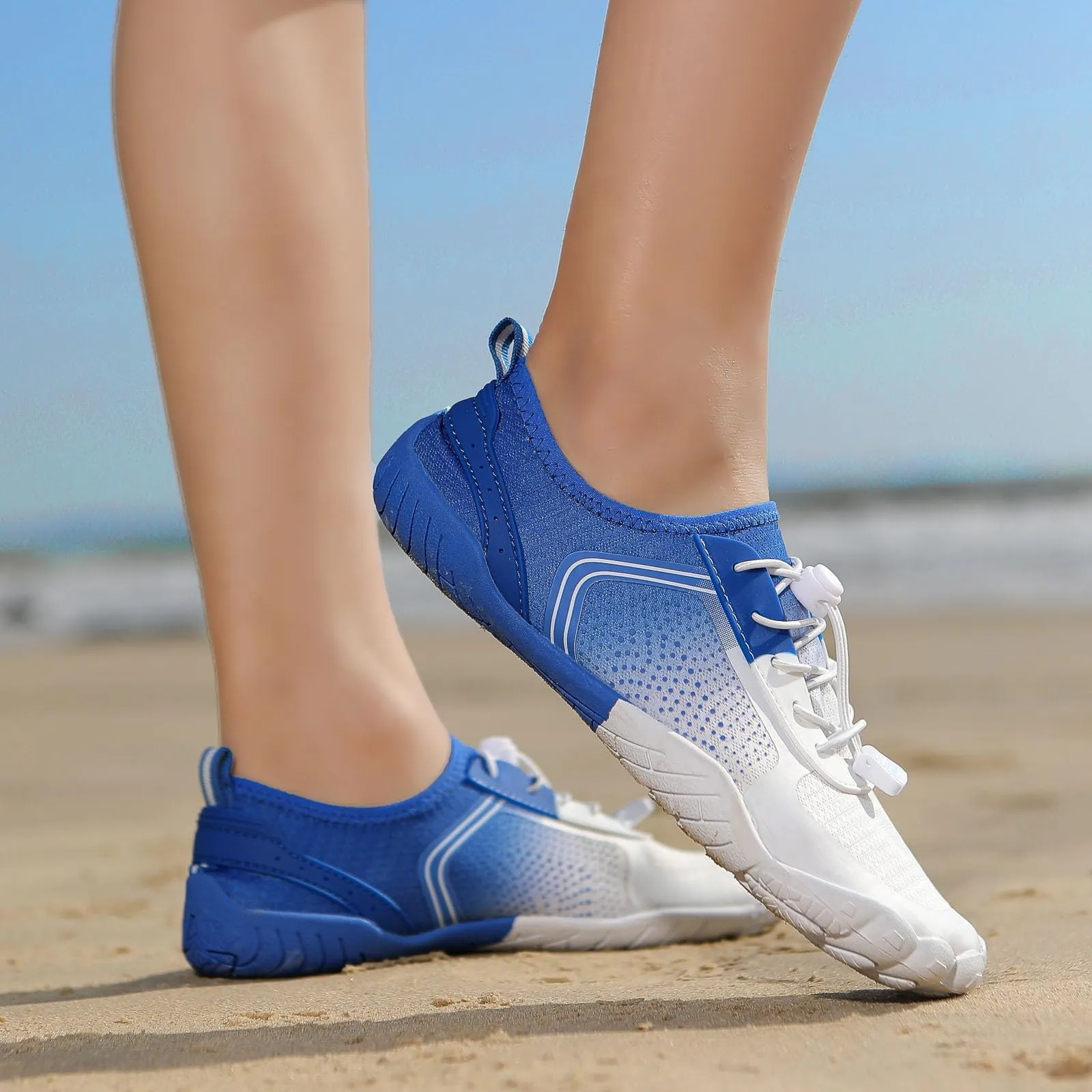 Breathable Mesh Sneakers, Lightweight Non-slip Barefoot Shoes