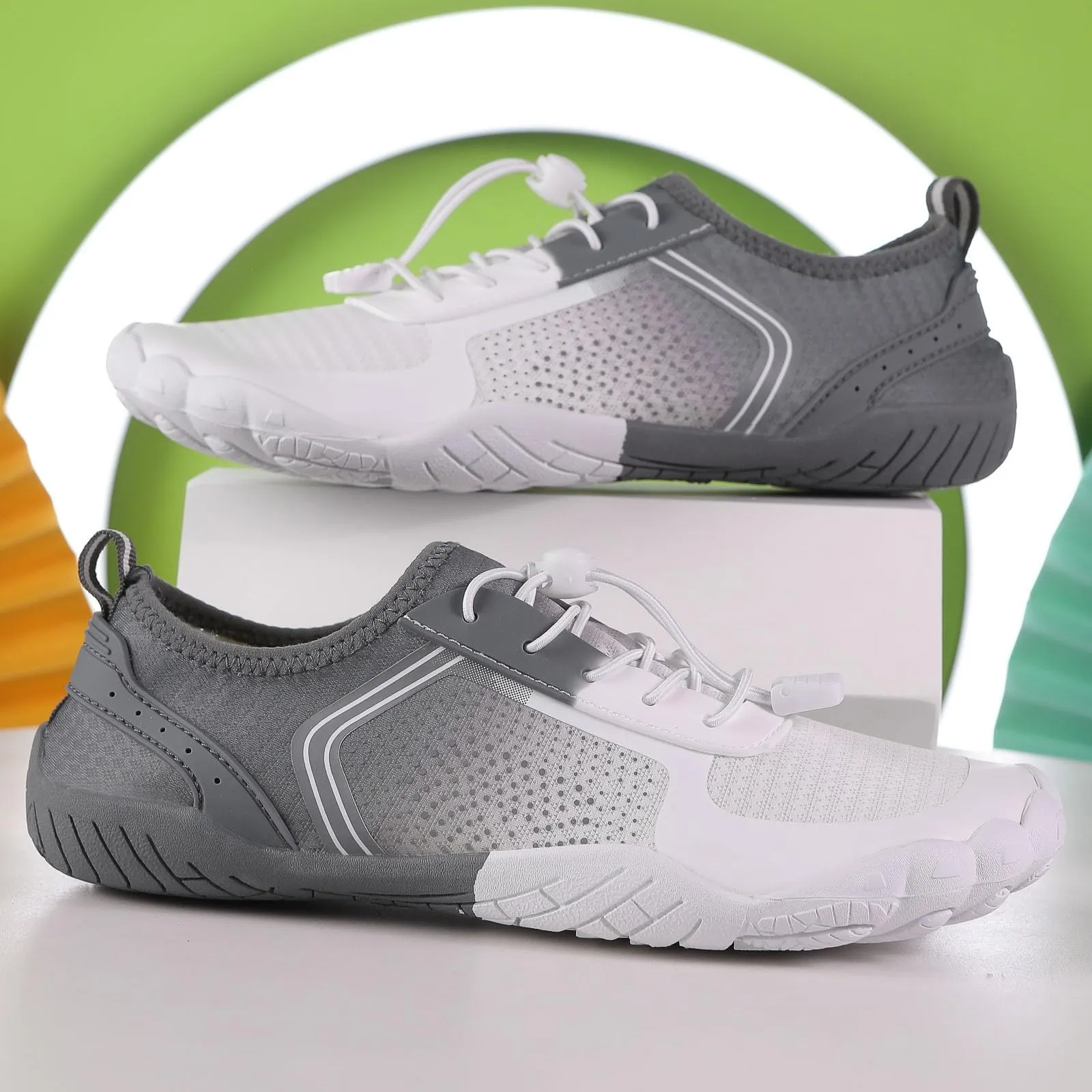 Breathable Mesh Sneakers, Lightweight Non-slip Barefoot Shoes