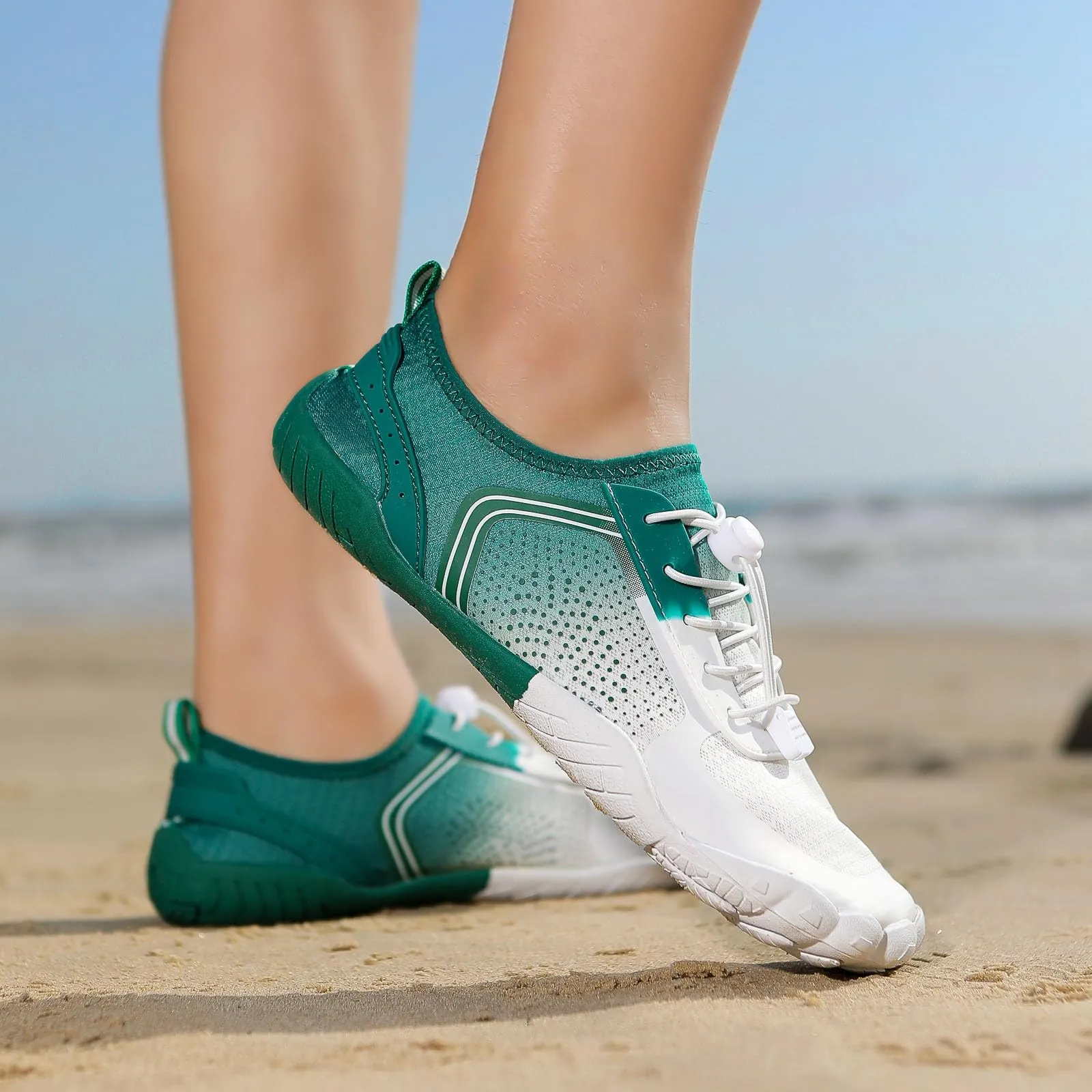 Breathable Mesh Sneakers, Lightweight Non-slip Barefoot Shoes