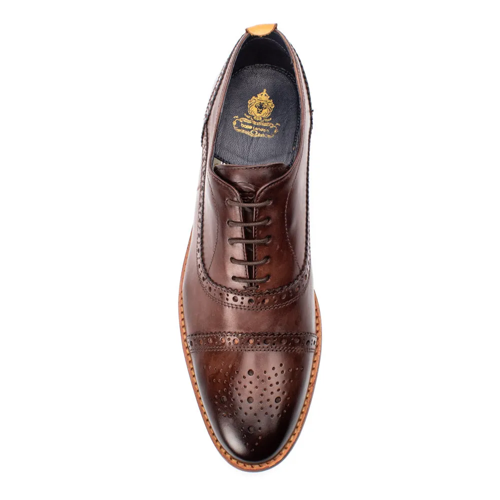 Cast Oxford Brogue Shoes