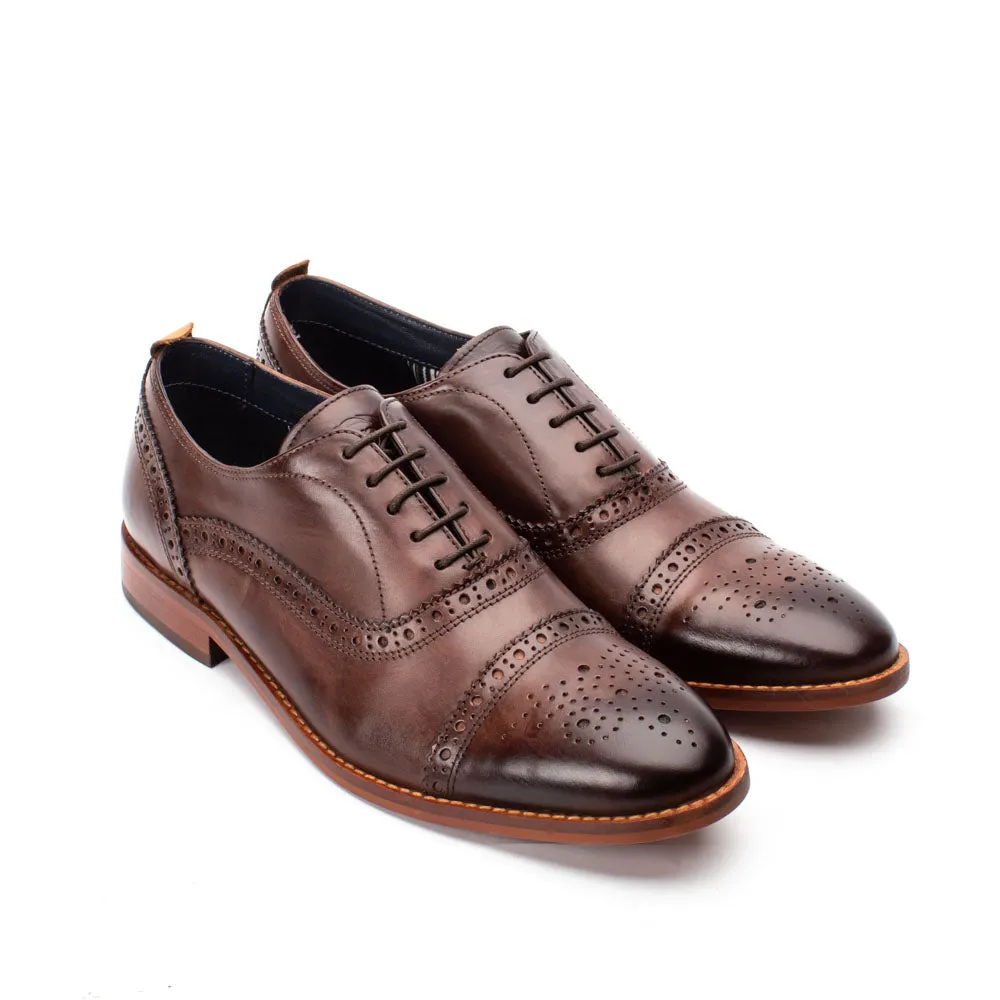 Cast Oxford Brogue Shoes