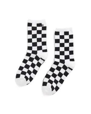 Checkerboard Ticker Sock