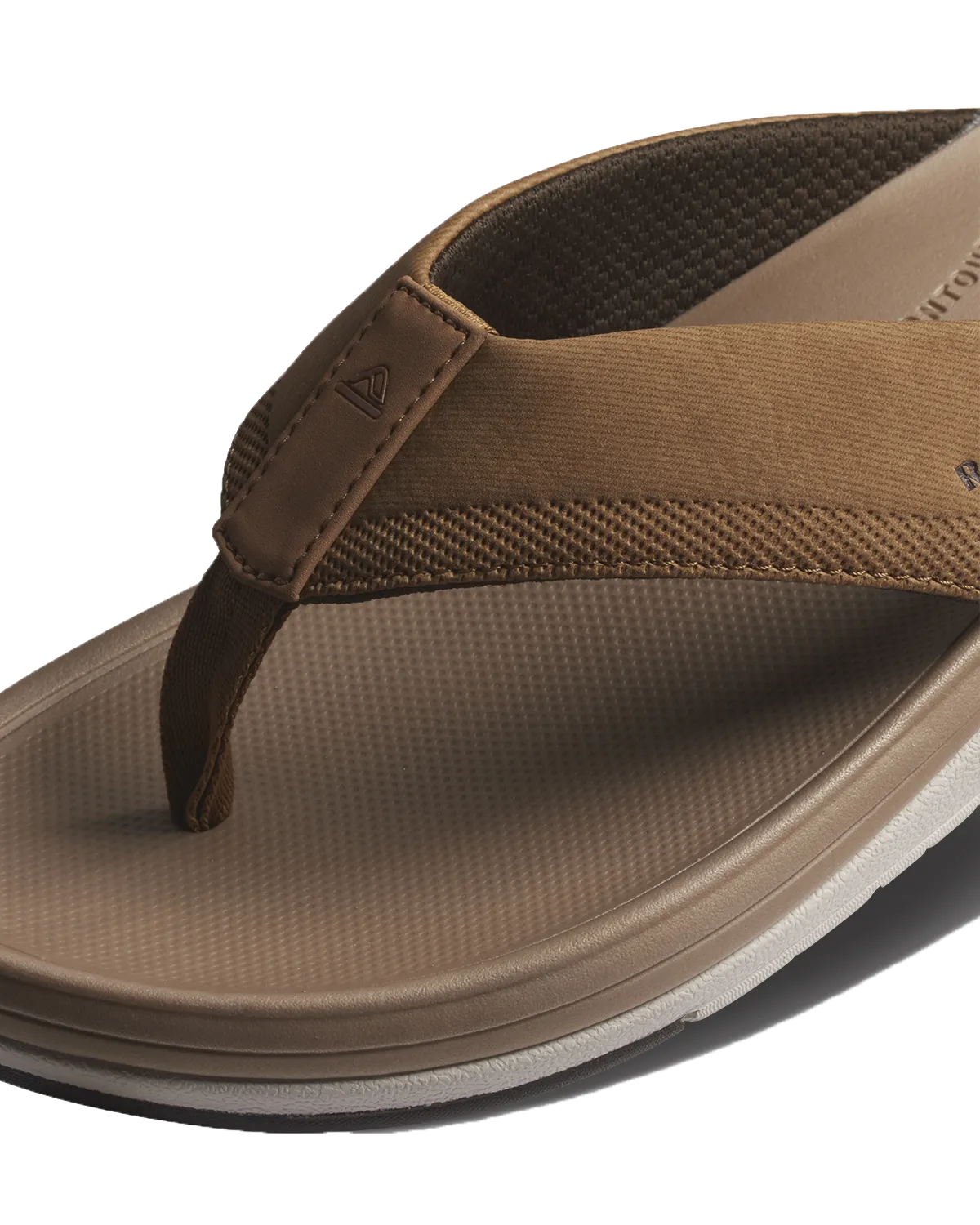 Cushion Norte Flip Flops in Tan