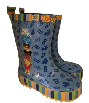 Daniel Tiger Family Blue Kids Wellies