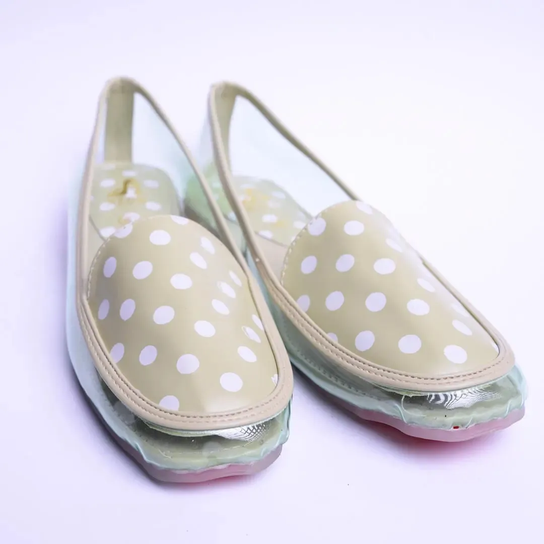 Dot Loafers Sea Green