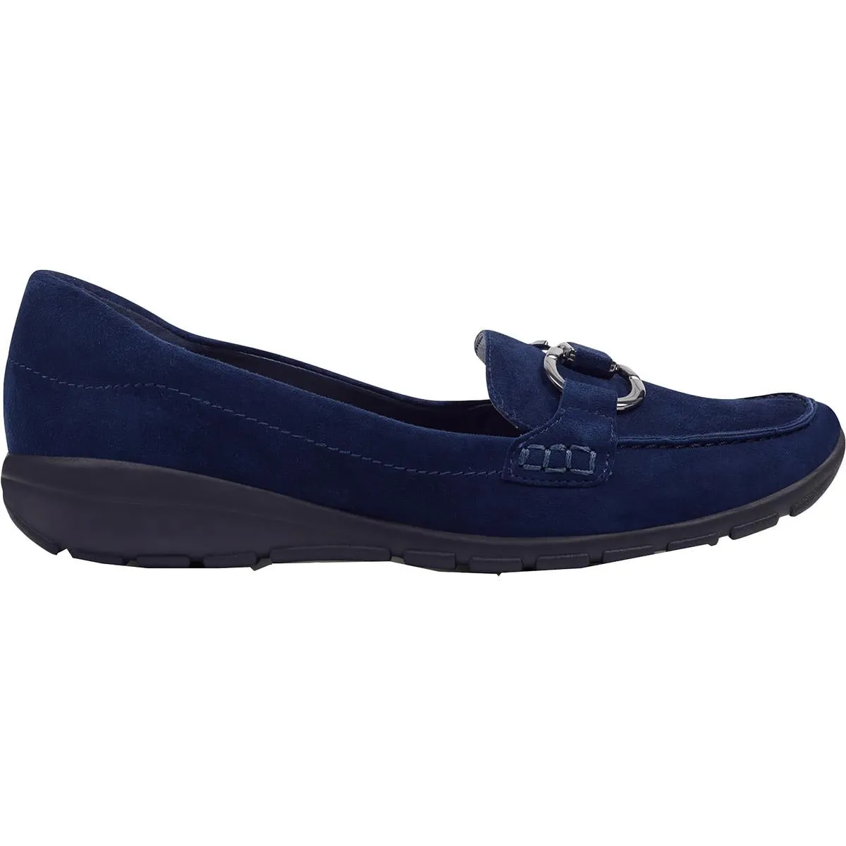 Easy Spirit Womens Avienta Embellished Slip On Loafers