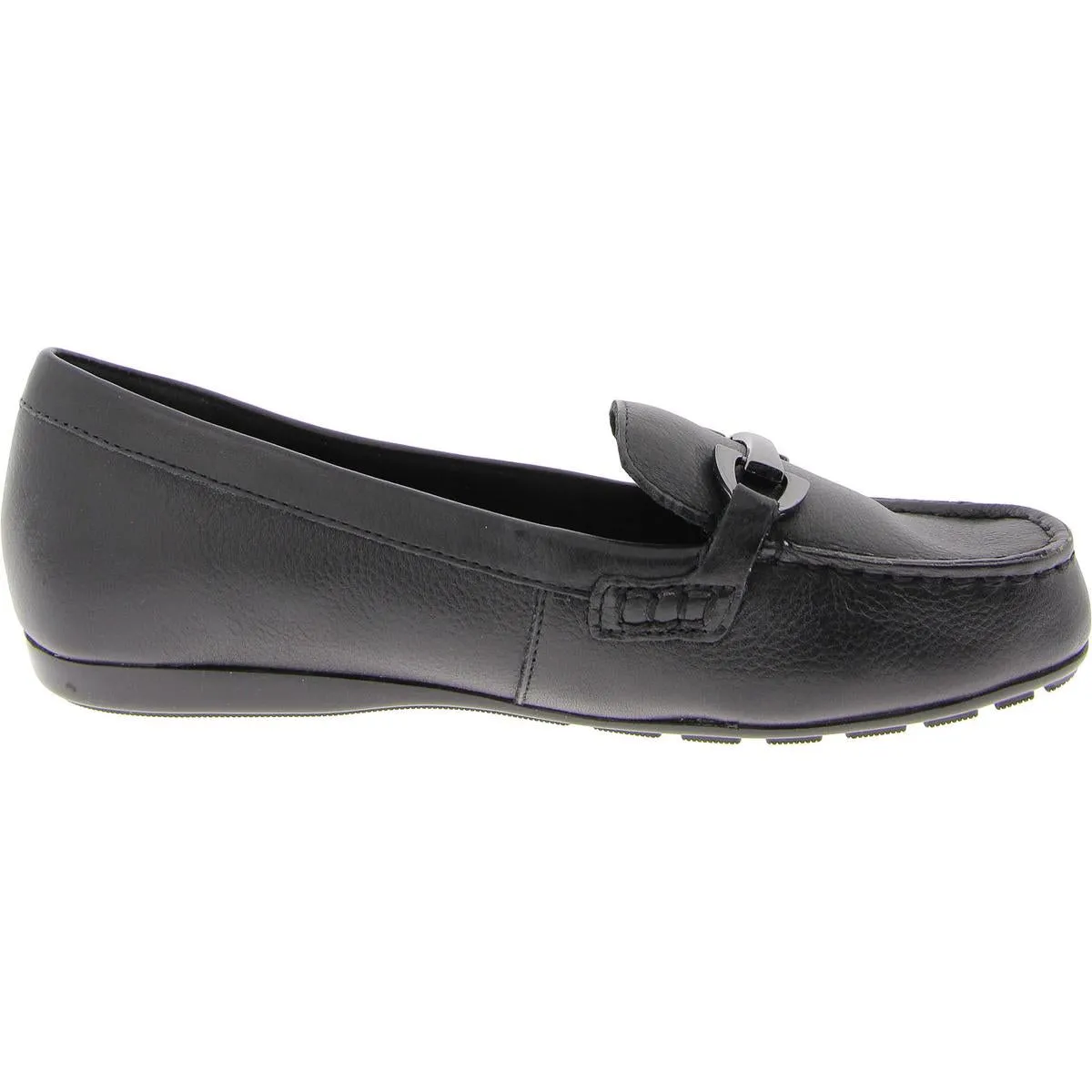 Easy Spirit Womens Marlie Leather Slip-On Loafers