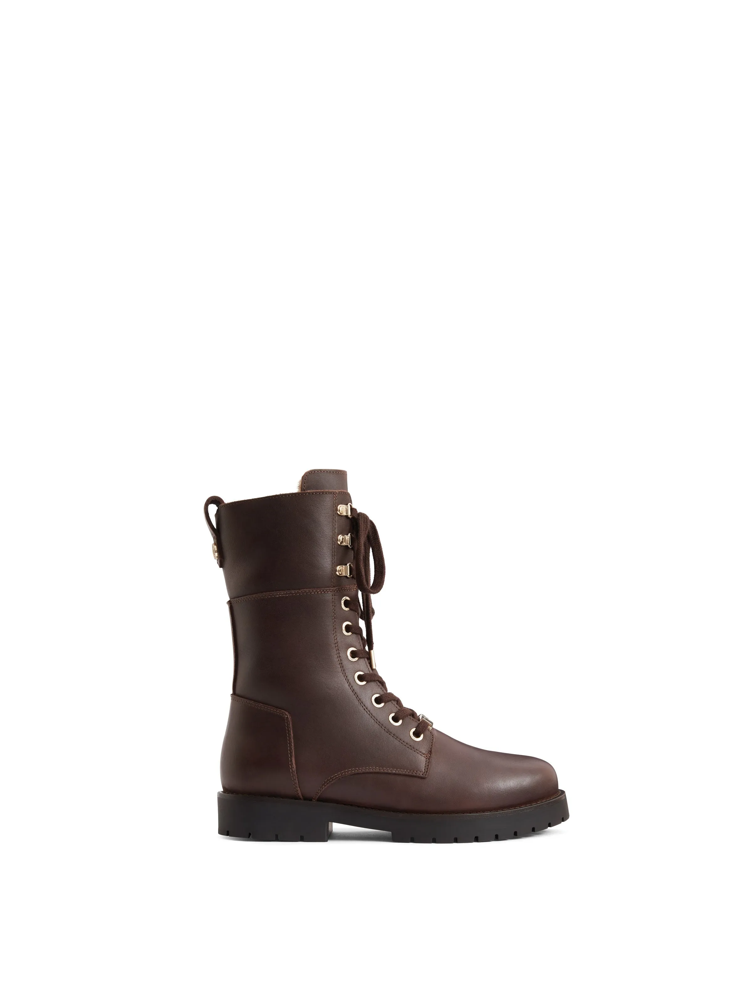 Fairfax & Favor Anglesey Shearling Lined Combat Boot