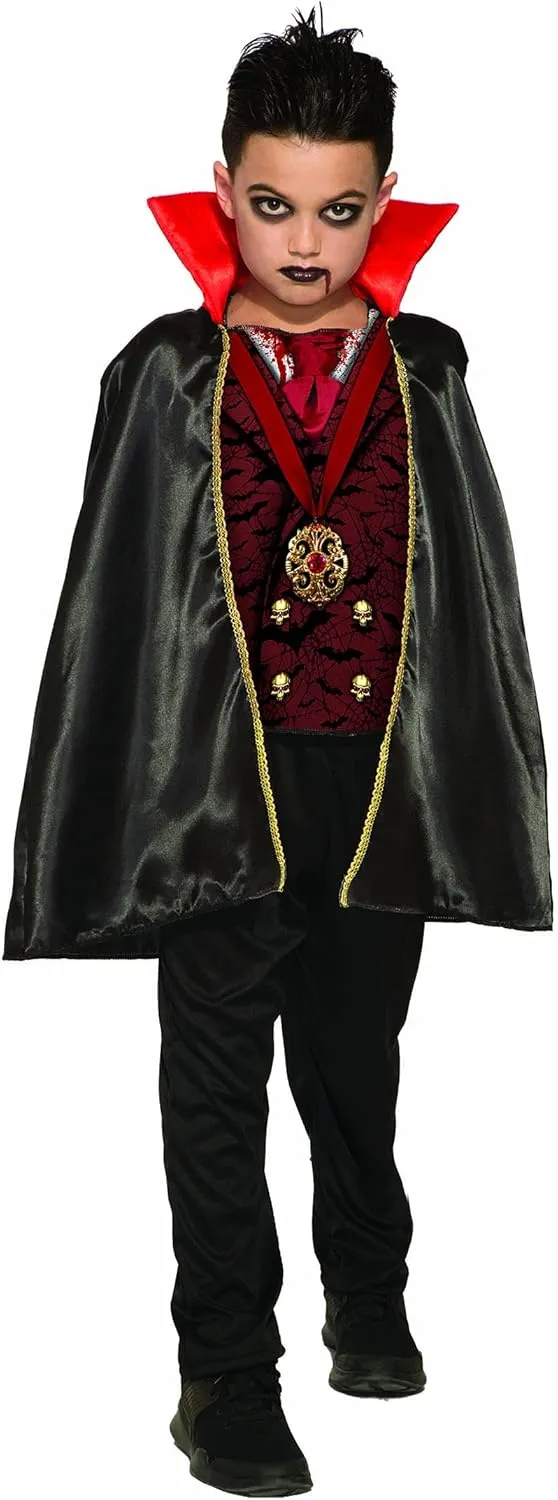 Forum Novelties Vampire Boy Sublimation Costume for Kids