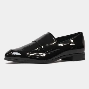 Gabrian Black Patent Leather Loafers