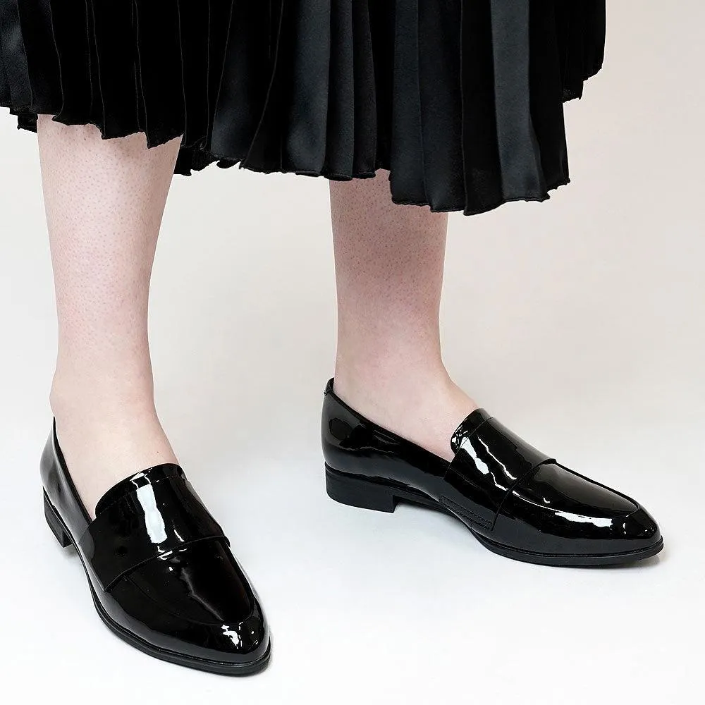 Gabrian Black Patent Leather Loafers