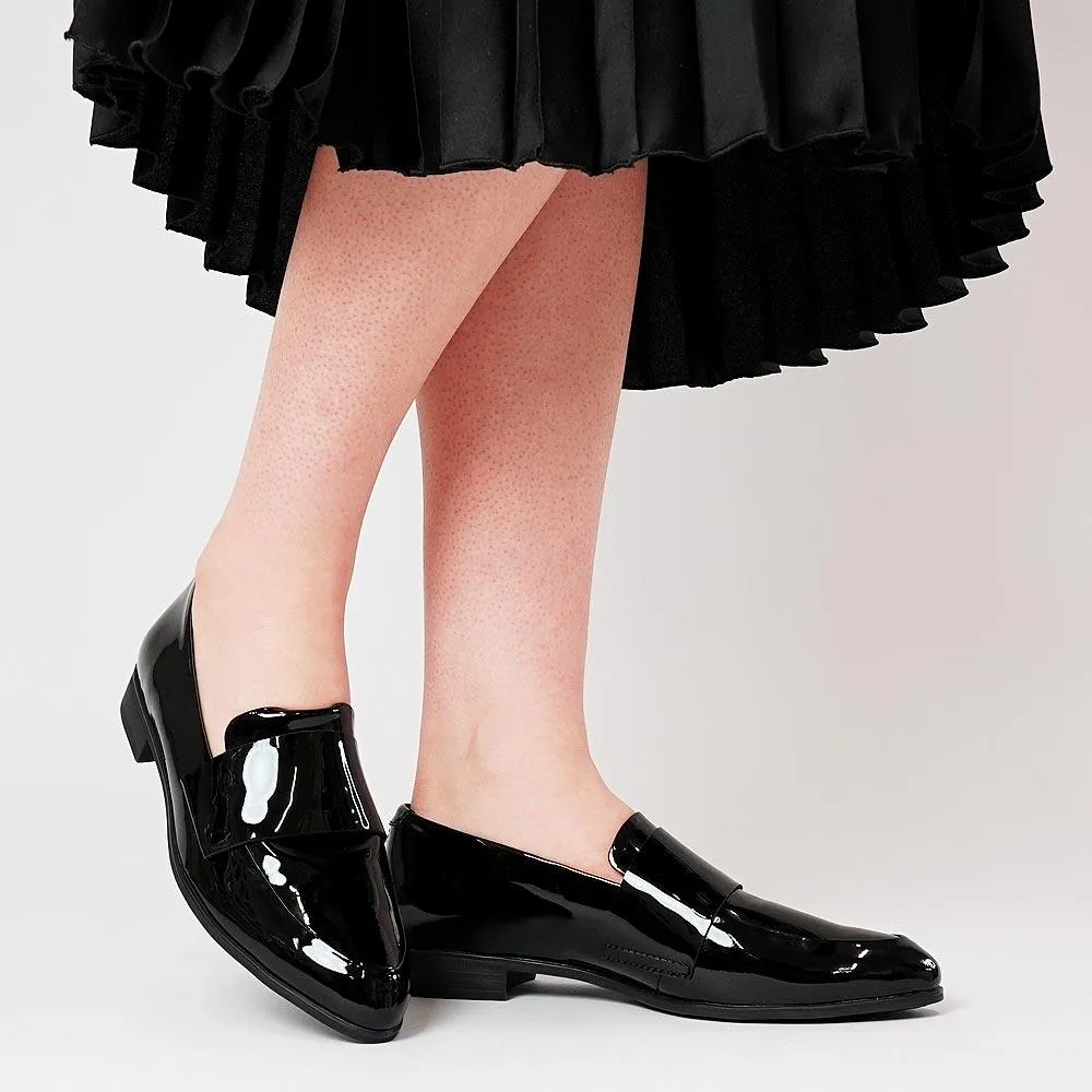 Gabrian Black Patent Leather Loafers