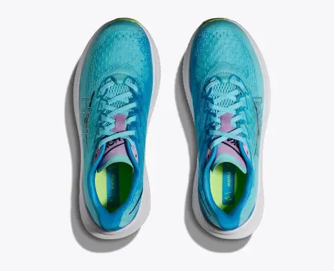 Hoka Women's Mach 6 Sneaker in Cloudless/Waterpark