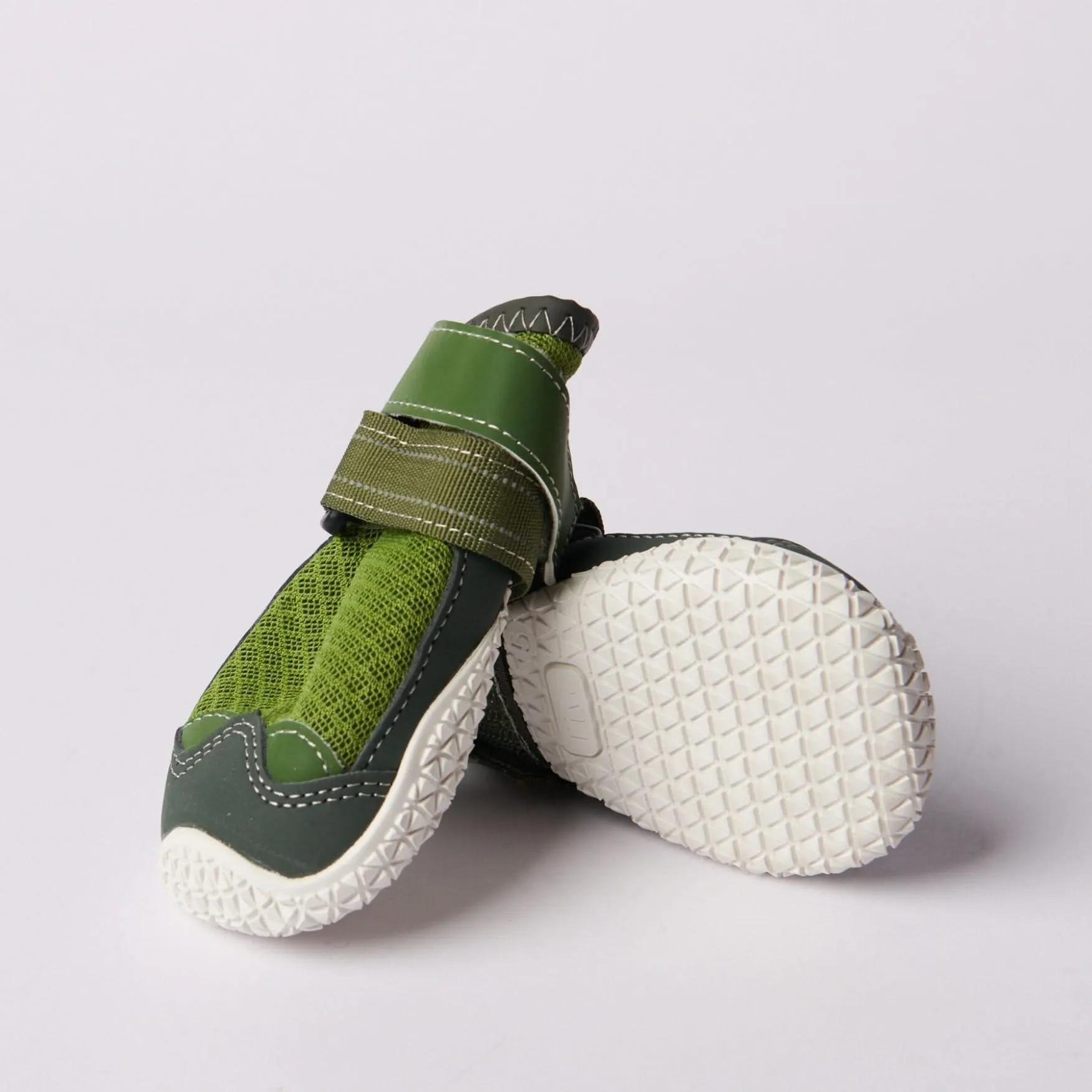 Hot Pavement Pawtector Dog Shoes - Green