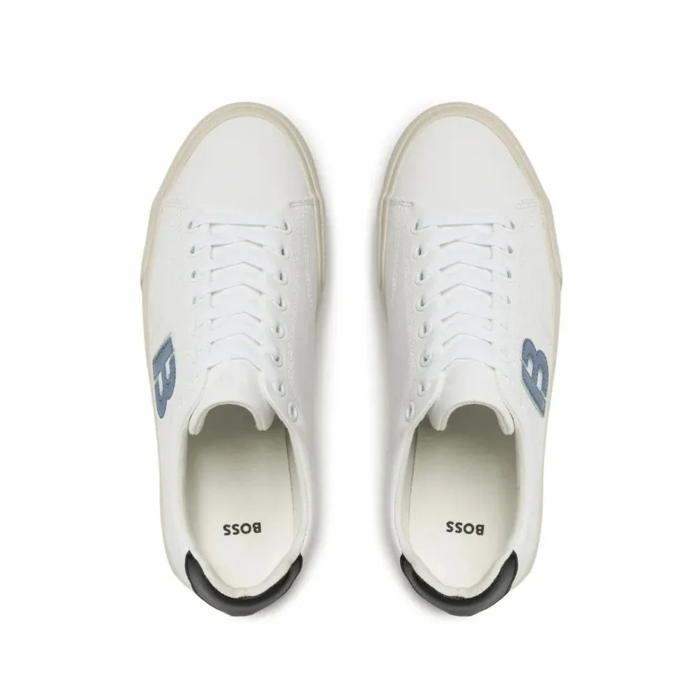 HUGO BOSS Aiden TENN LTB Trainers Men 50474728-WHTBLU