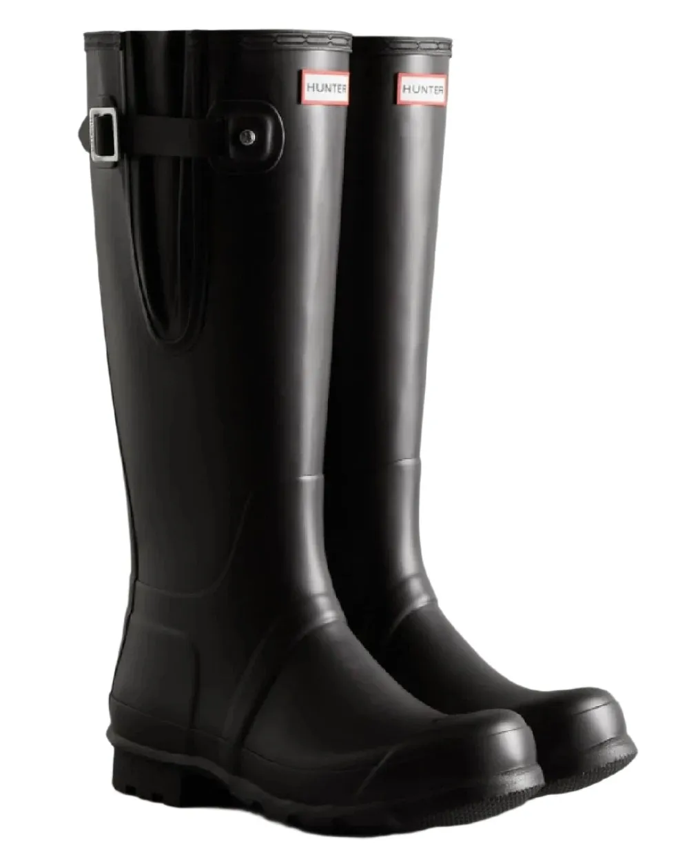 Hunter Mens Tall Side Adjustable Wellington Boots