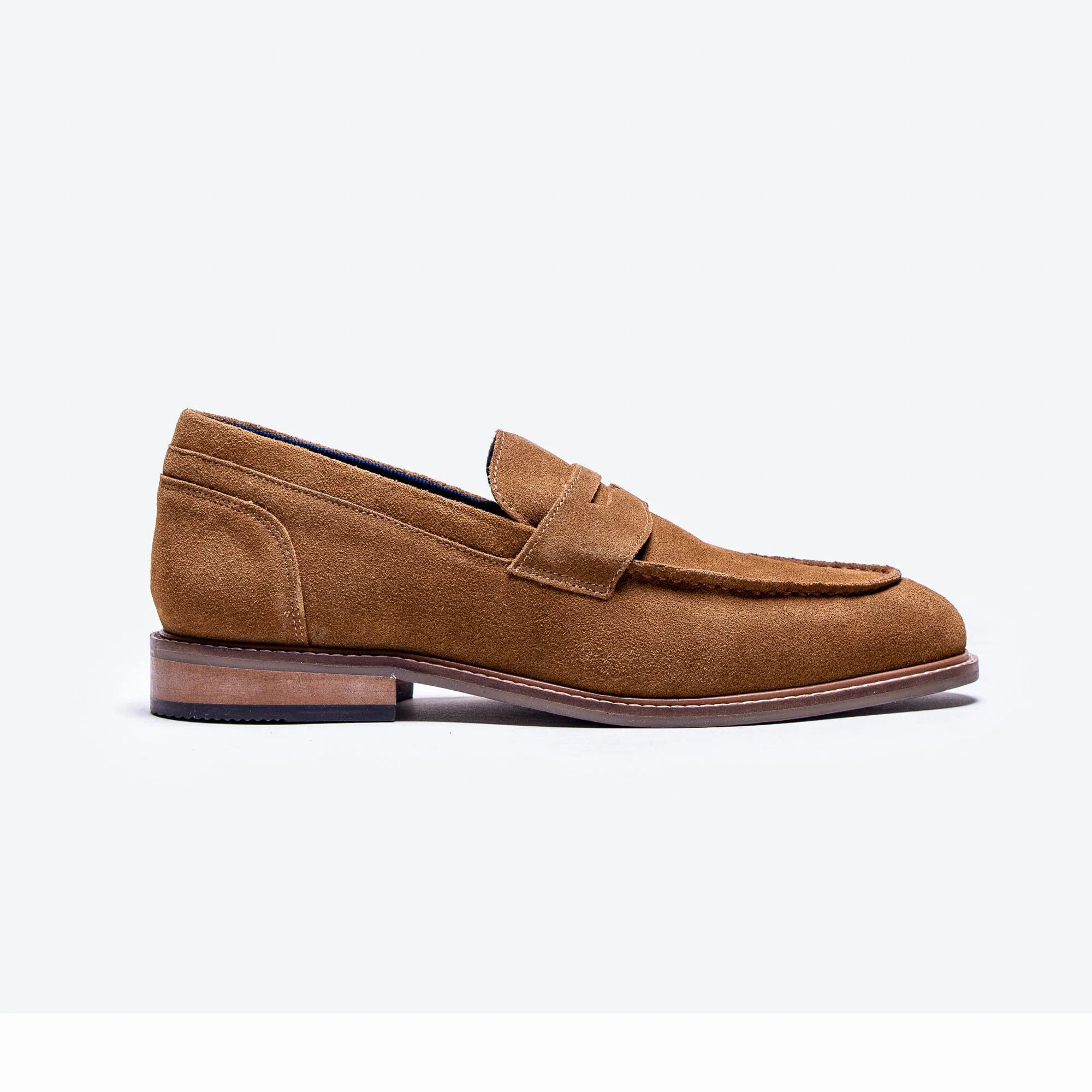 Jordan Tan Suede Loafers