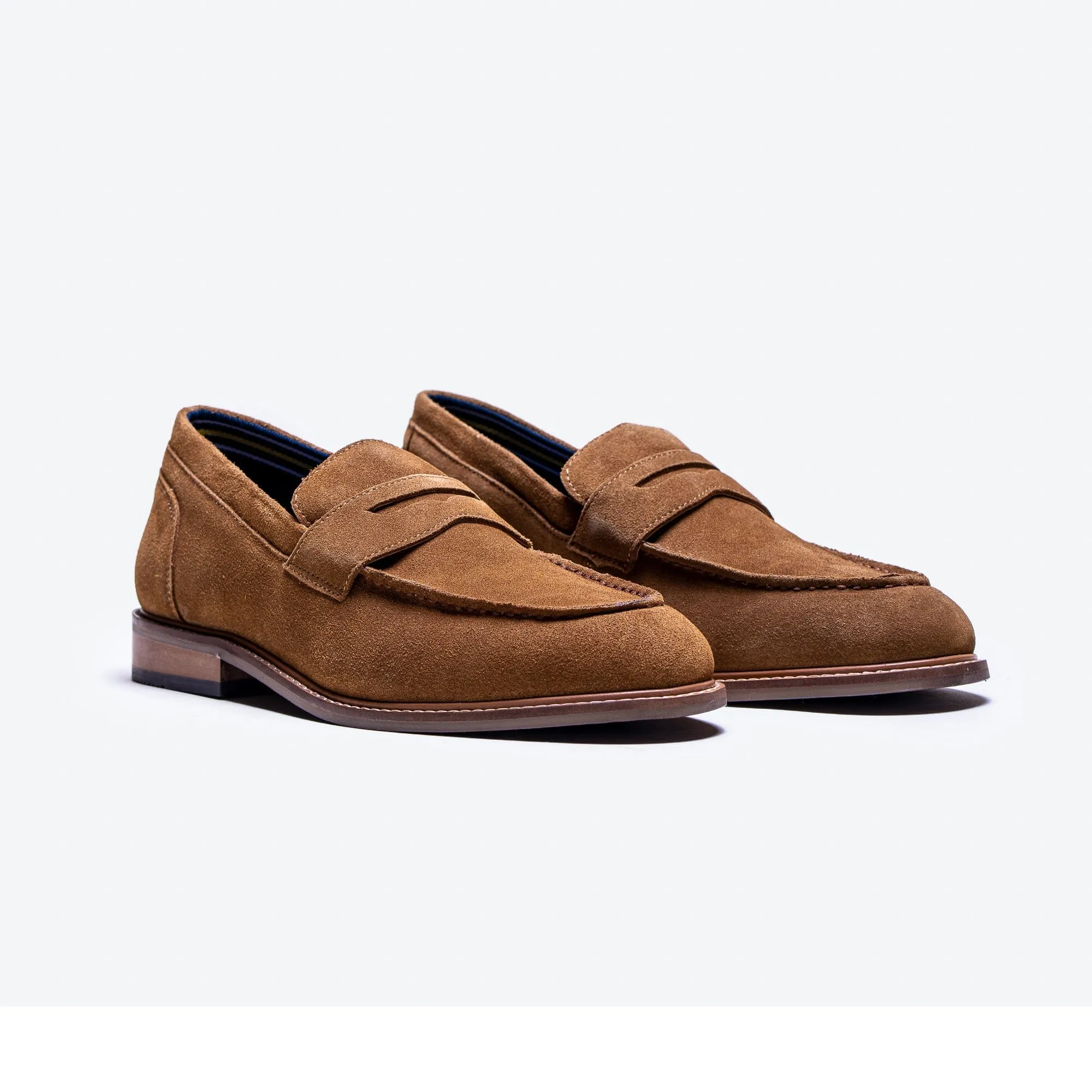 Jordan Tan Suede Loafers