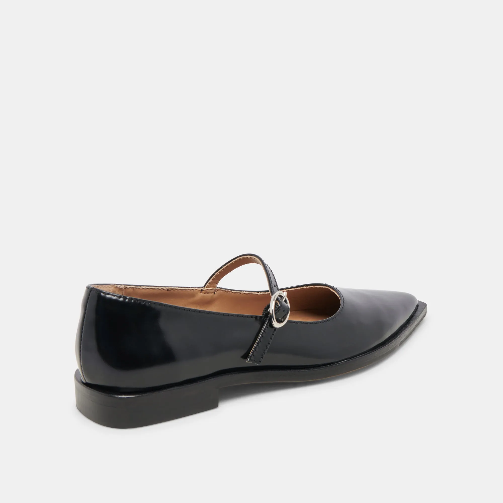 LARGO FLATS MIDNIGHT PATENT LEATHER