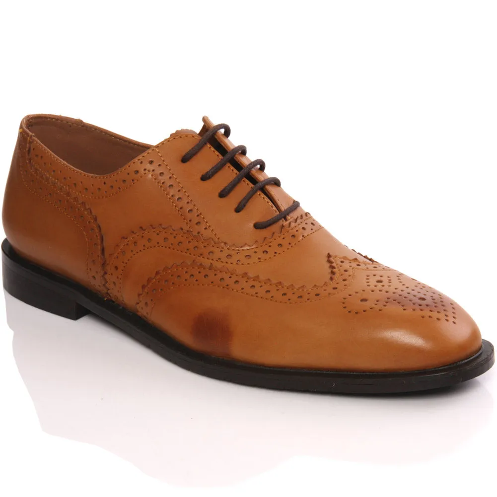 Mens ‘Thoms’ Leather Laced-up Dress Office Shoes