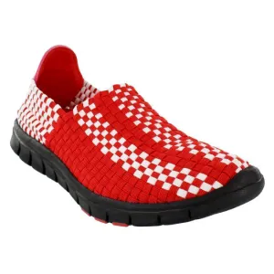 Nebraska Cornhuskers Woven Colors Comfy Slip On Shoes