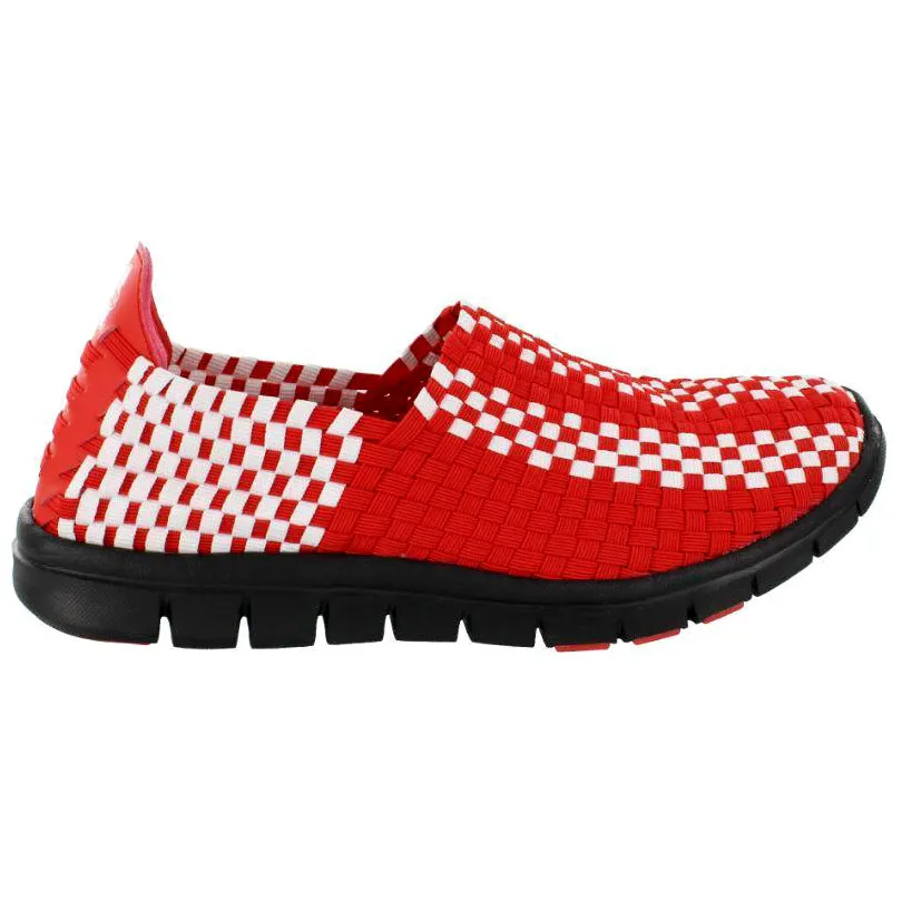 Nebraska Cornhuskers Woven Colors Comfy Slip On Shoes