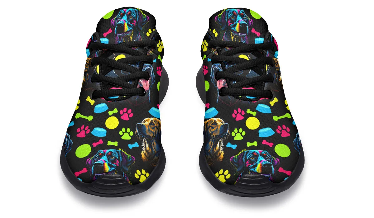 Neon Dogs Sneakers