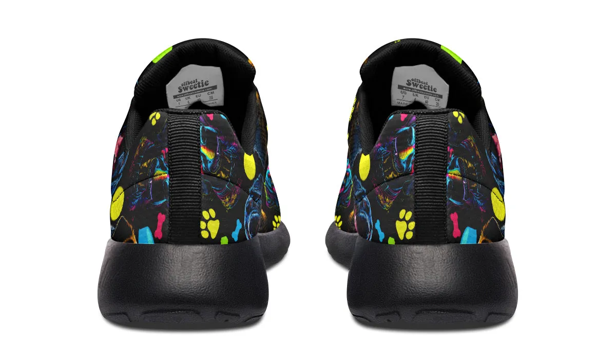 Neon Dogs Sneakers