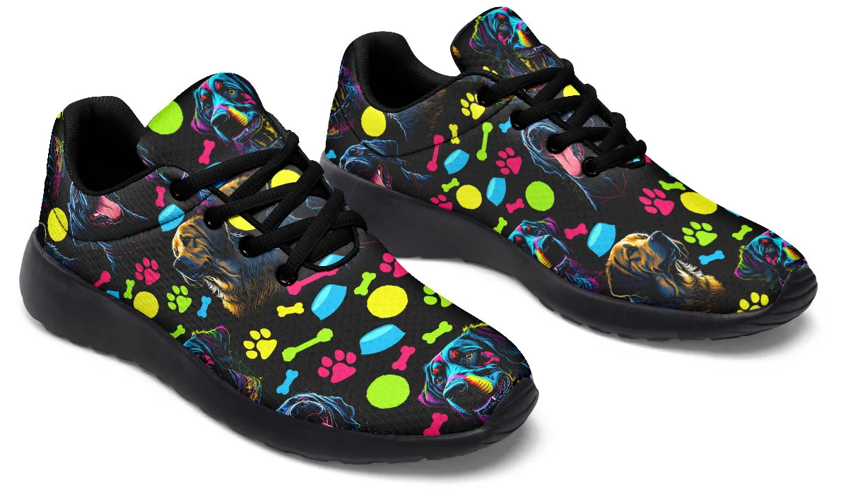 Neon Dogs Sneakers