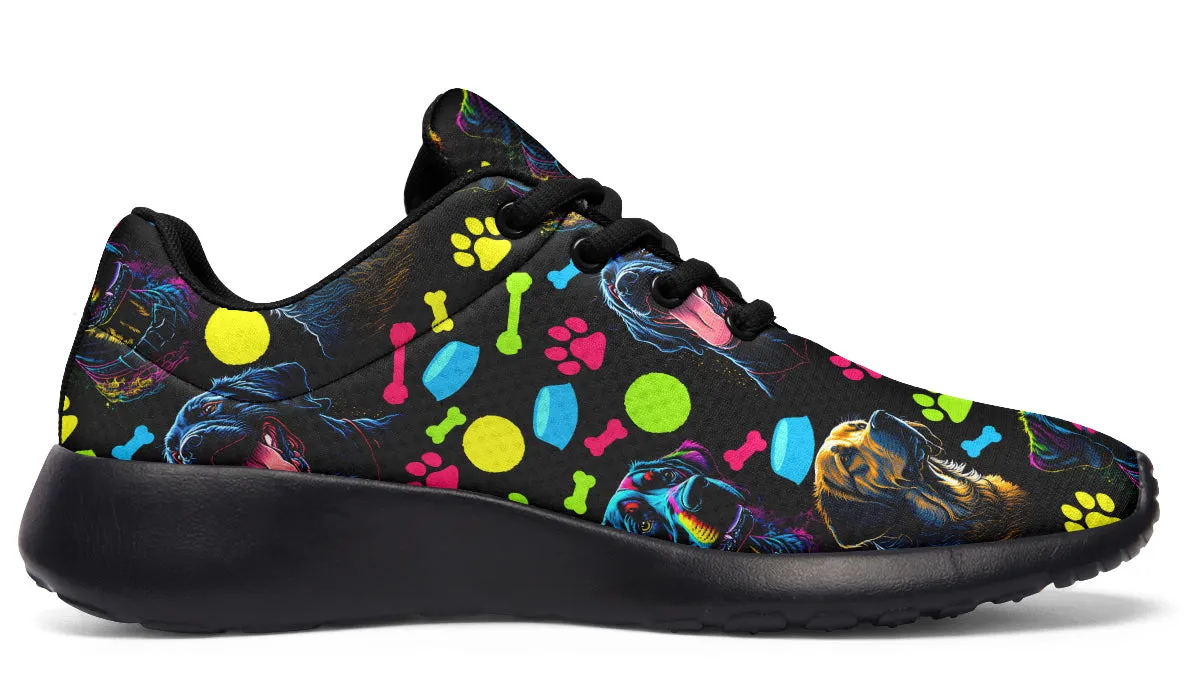 Neon Dogs Sneakers