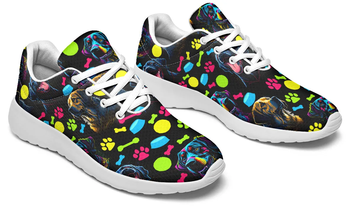 Neon Dogs Sneakers