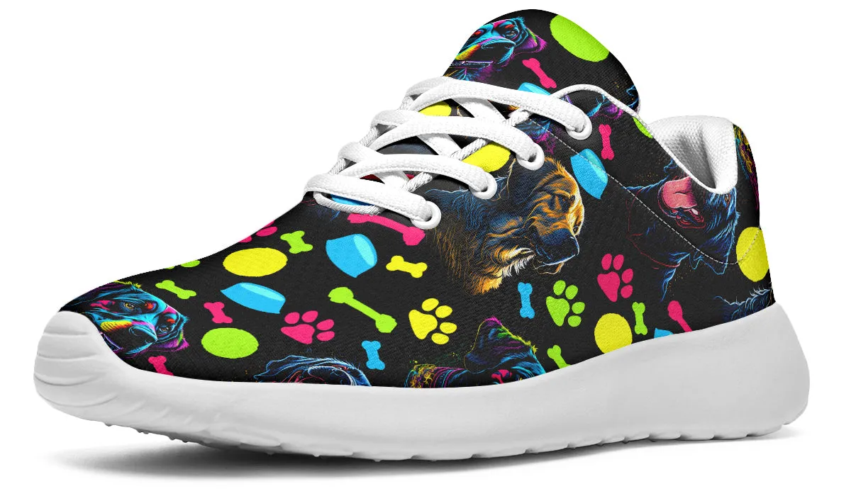 Neon Dogs Sneakers