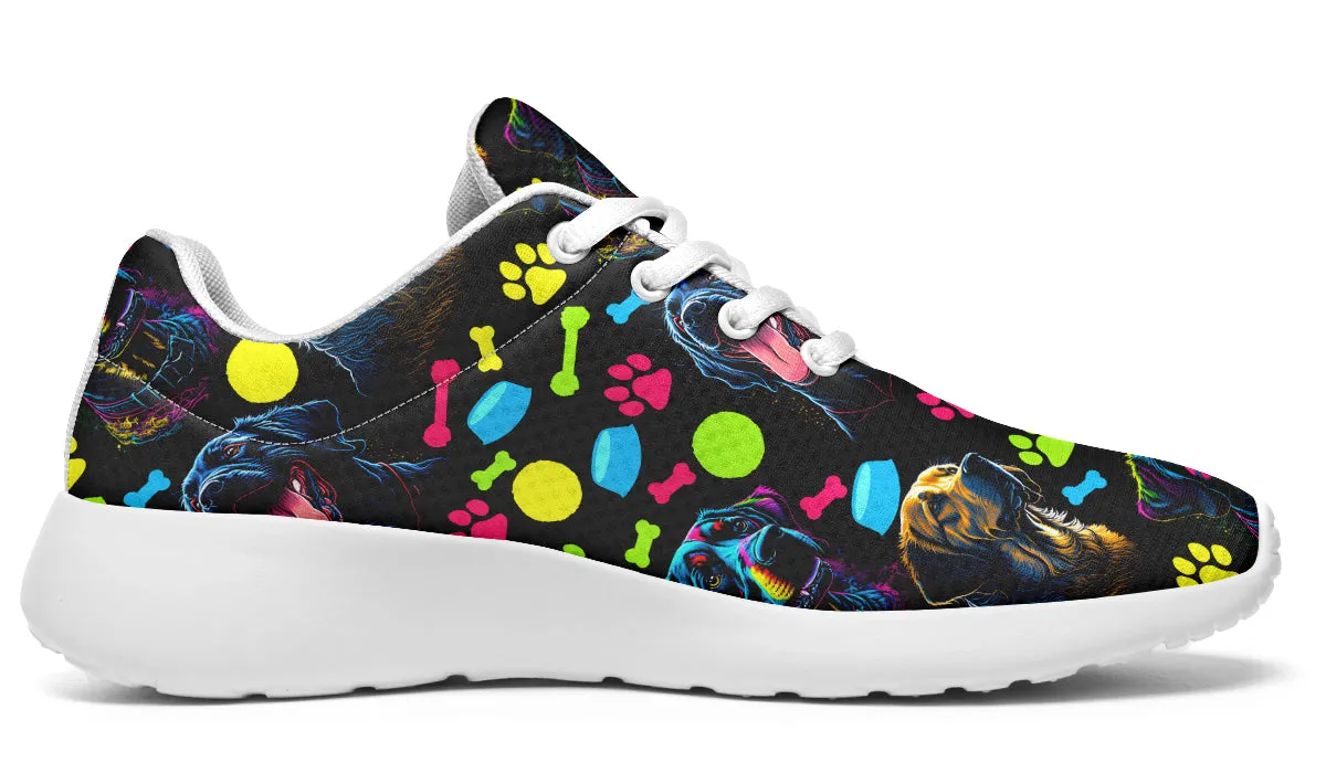 Neon Dogs Sneakers