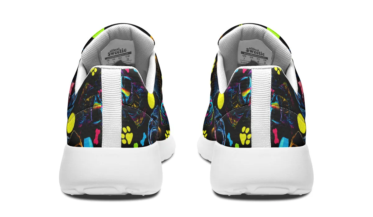 Neon Dogs Sneakers