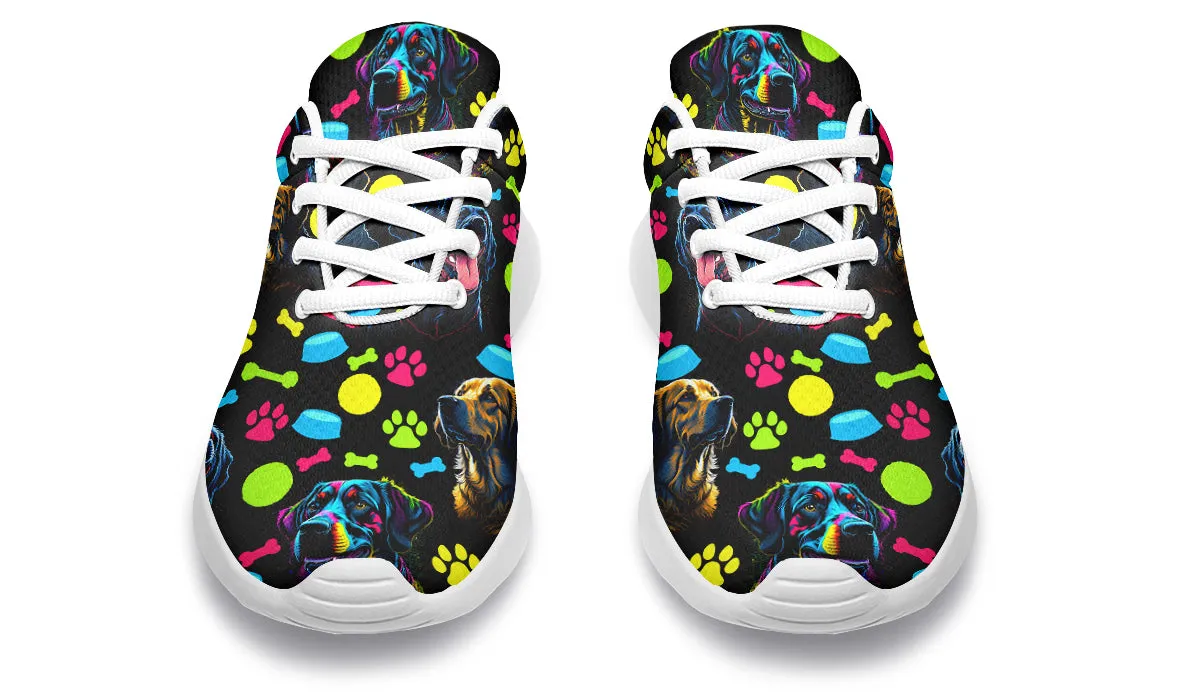 Neon Dogs Sneakers