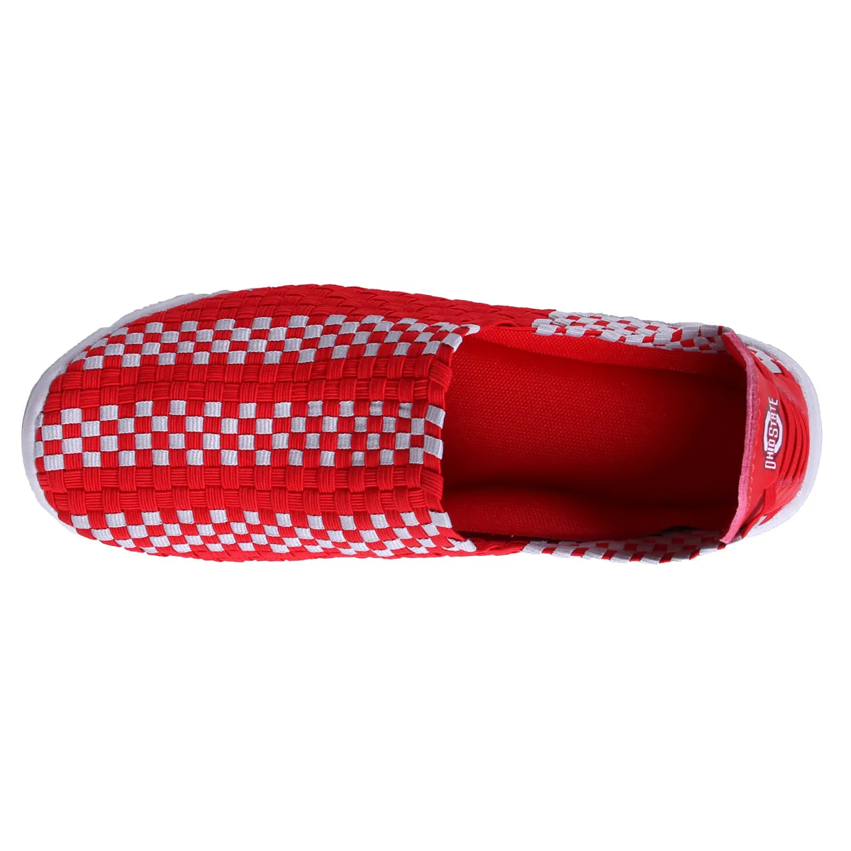 Ohio State Buckeyes Woven Colors Comfy Slip On Shoes