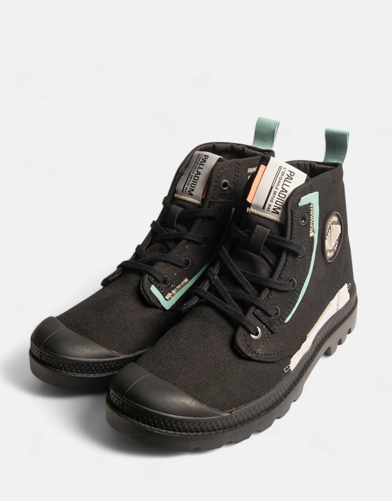 Palladium Pampa Underlayer Black Boots