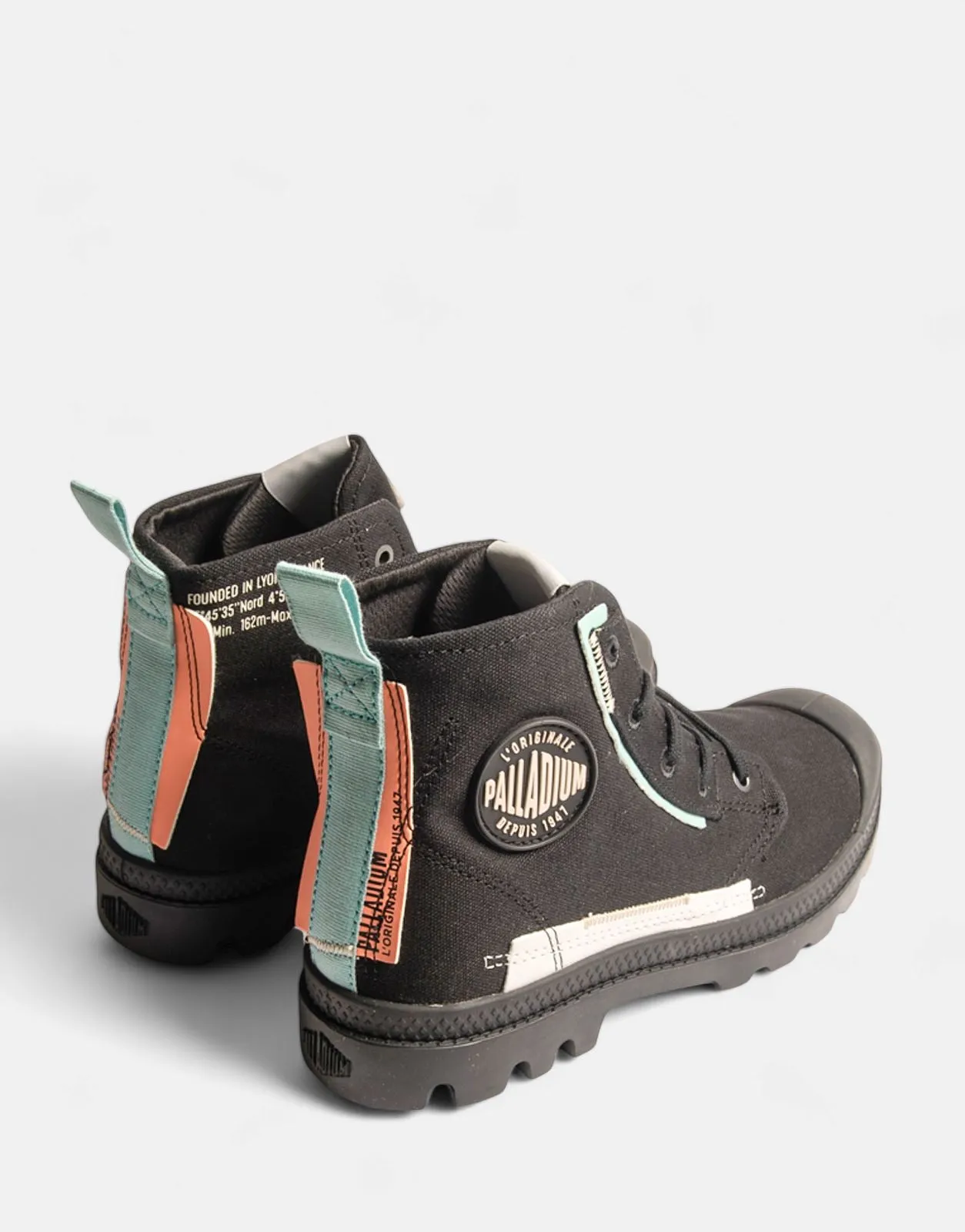 Palladium Pampa Underlayer Black Boots