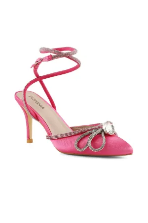 Party Wear Sandal I47154-Skpink