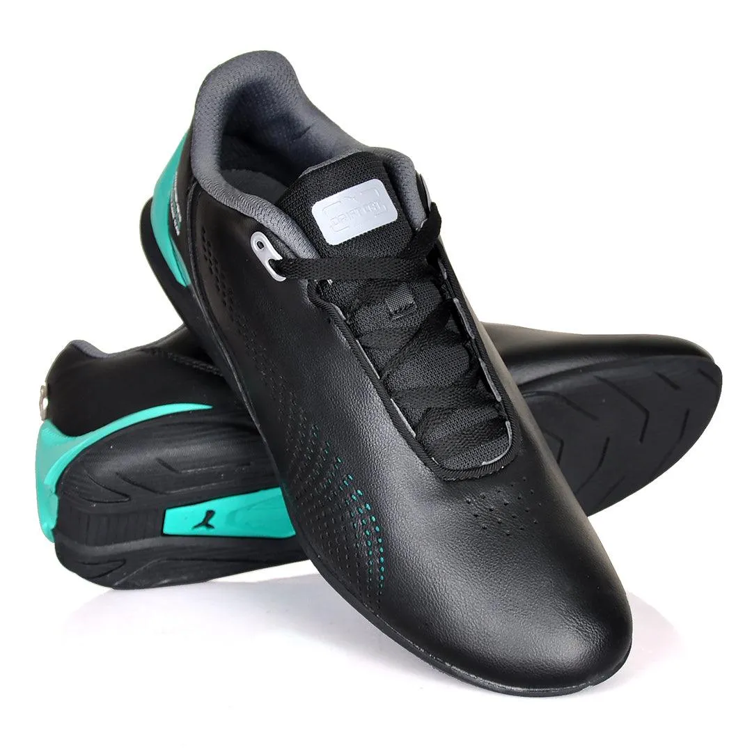 PM Green Drift Cat Decima Motorsport Black Sneakers